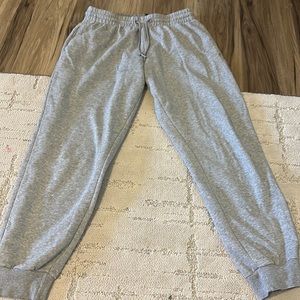 Adidas size small grey sweatpants